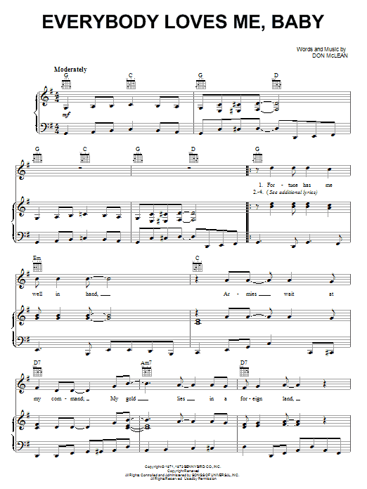 Produktbild zu: Everybody Loves Me, Baby