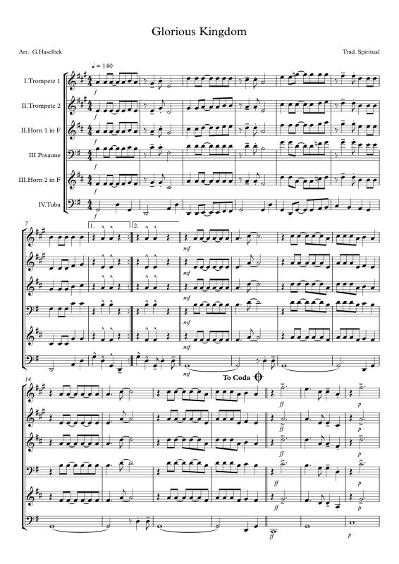 Produktbild zu: Glorious KingdomTraditional