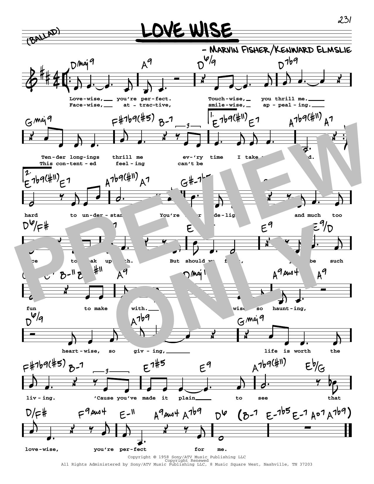 Produktbild zu: Love Wise (Low Voice)