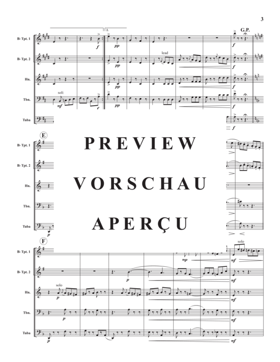 Produktgalerie: Seite 5 von 11 Funeral March of a Mariontte , , (Blechbläserquintett)