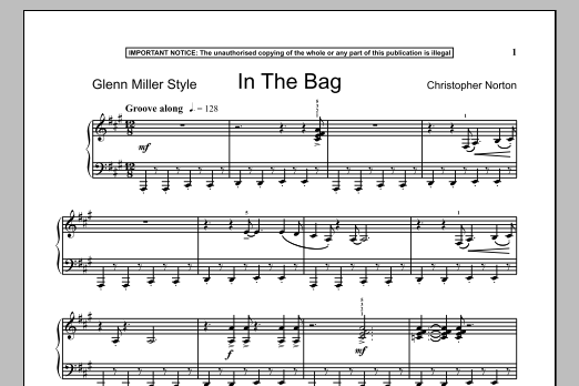 Product gallery: Page 1 of 1 In The Bag, Christopher Norton