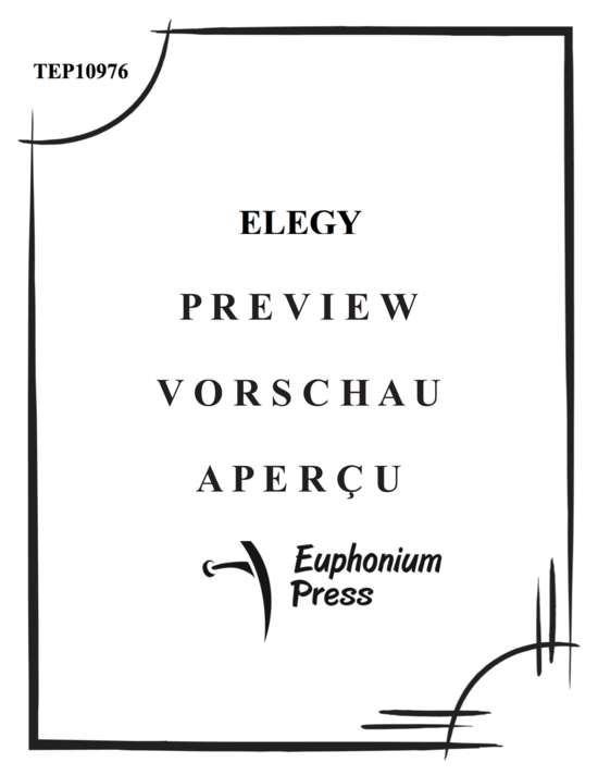 Product gallery: Page 2 of 7 Elegy , , (tuba + piano)