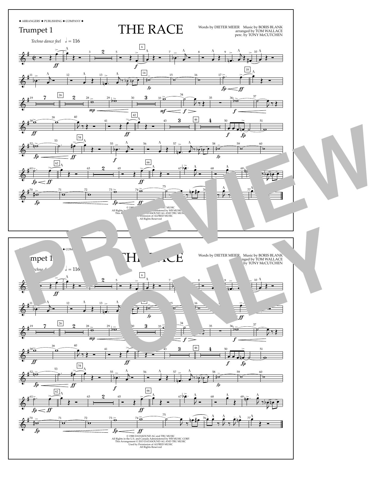 Product picture to: The Race - Trumpet 1