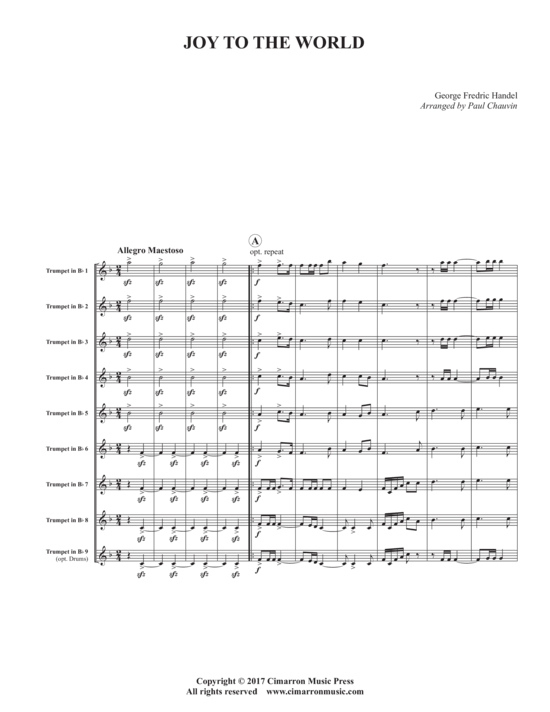 Product picture to: Joy to the World G.F. Händel