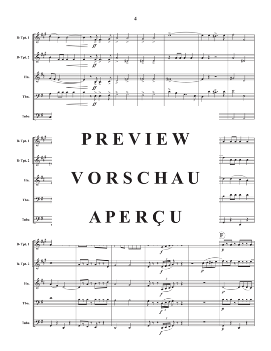 Produktgalerie: Seite 6 von 18 The Mad Major , , (Blechbläserquintett)
