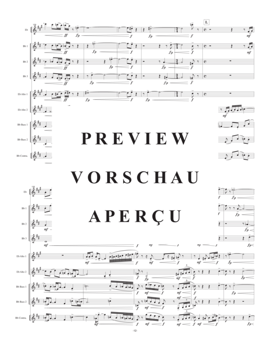 Product gallery: Page 18 of 21 Brom Bones , , (9-part clarinet choir)