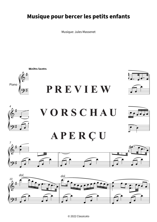 Produktgalerie: Seite 4 von 5 Musique pour bercer les petits enfants , , Klavier Solo