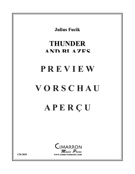gallery: Thunder and Blazes , , (Blechbläserquintett)