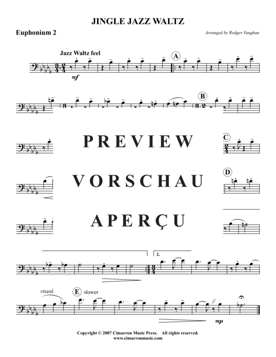 Product gallery: Page 6 of 9 Jingle Jazz Waltz , , (Tuba Quartet: 2x Baritone, 2xTuba)