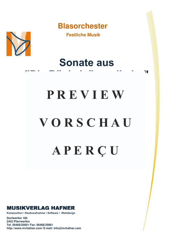 Product gallery: Page 2 of 11 Sonate aus ´Die Bänkelsängerlieder´, , (large wind orchestra)