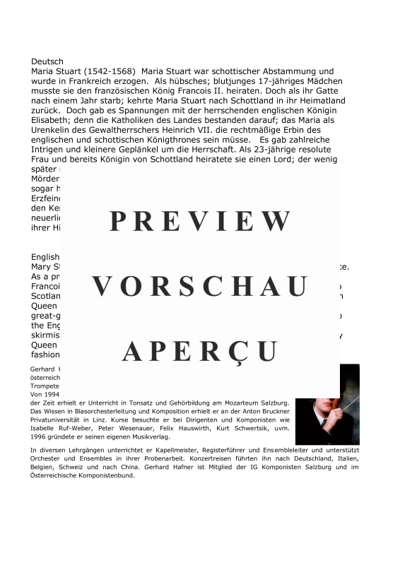 Product gallery: Page 5 of 11 Maria Stuart, , (large wind orchestra)