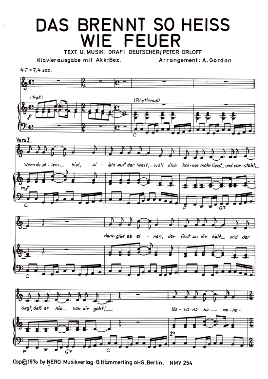 Produktbild zu: Das brennt so heiß wie FeuerPeter Orloff