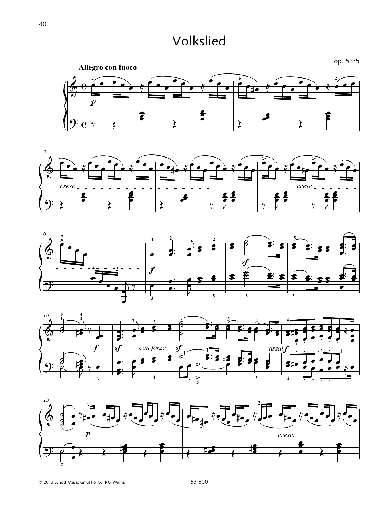 Product gallery: Page 1 of 1 Allegro don fuoco, Felix Mendelssohn Bartholdy