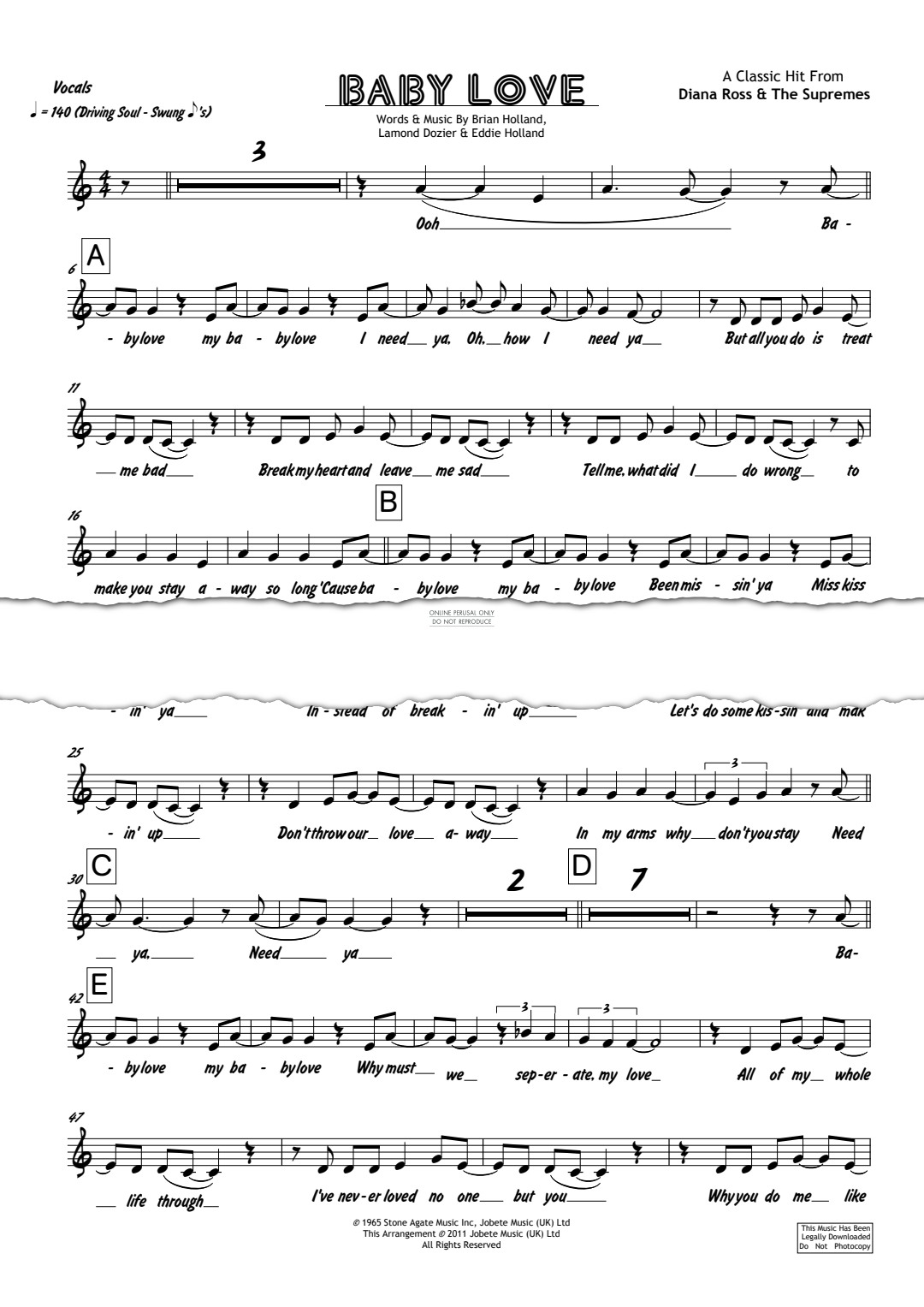 Product gallery: Page 1 of 1 Baby Love, Diana Ross & The Supremes