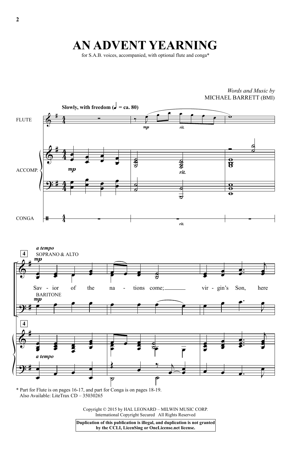Product gallery: Page 1 of 1 An Advent Yearning, Michael Barrett