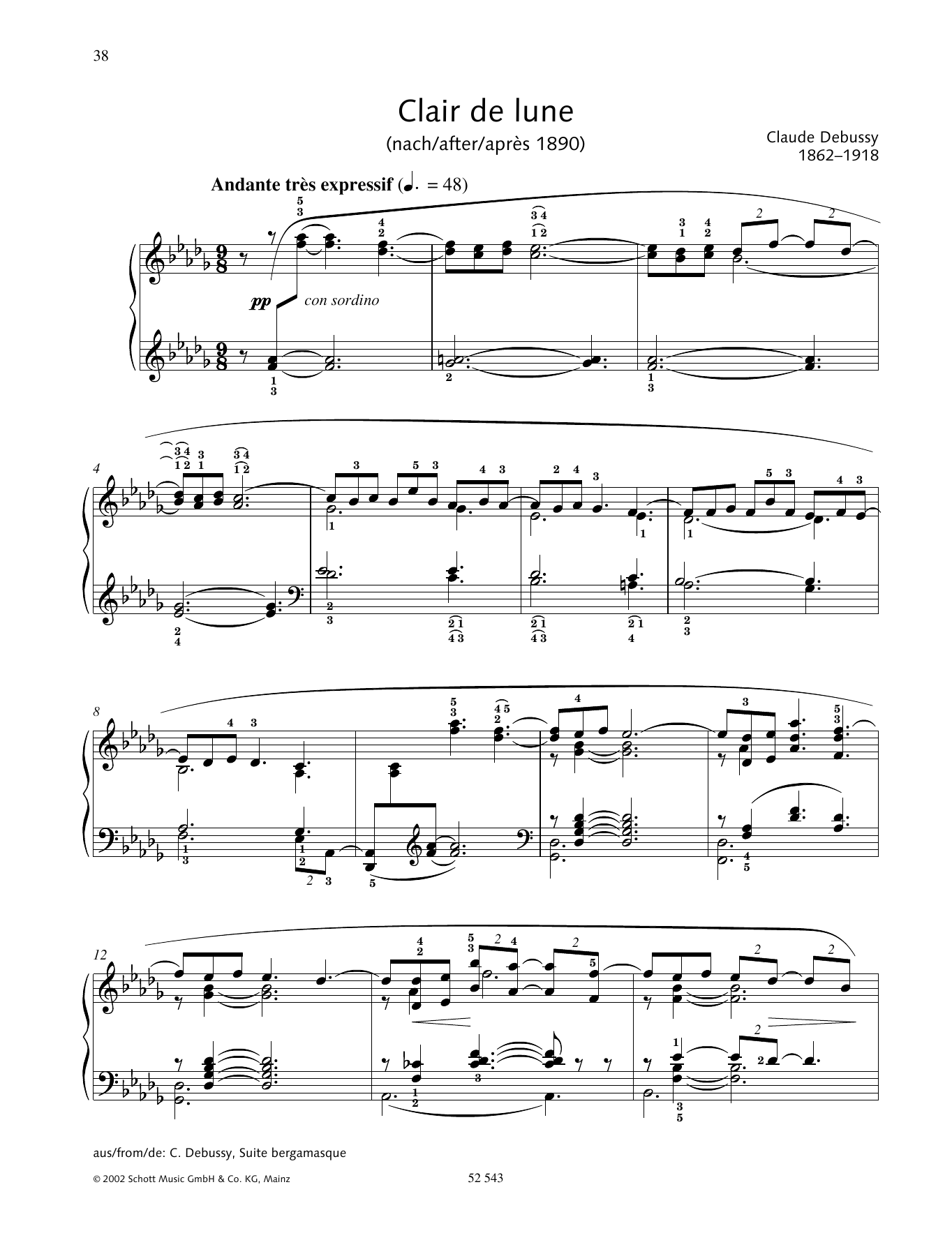 Produktbild zu: Clair de Lune