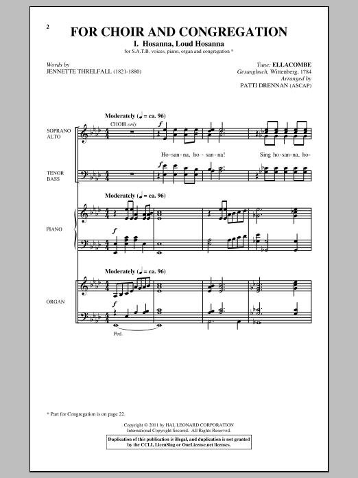 Product picture to: For Choir And Congregation, Volume 2