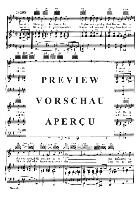 Produktgalerie: Seite 4 von 8 I Want A Little Girl , Charles, Ray, Klavier und Gesang