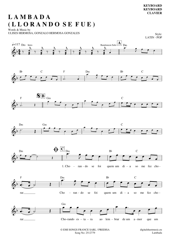 Product picture to: Llorando Se FueKaoma