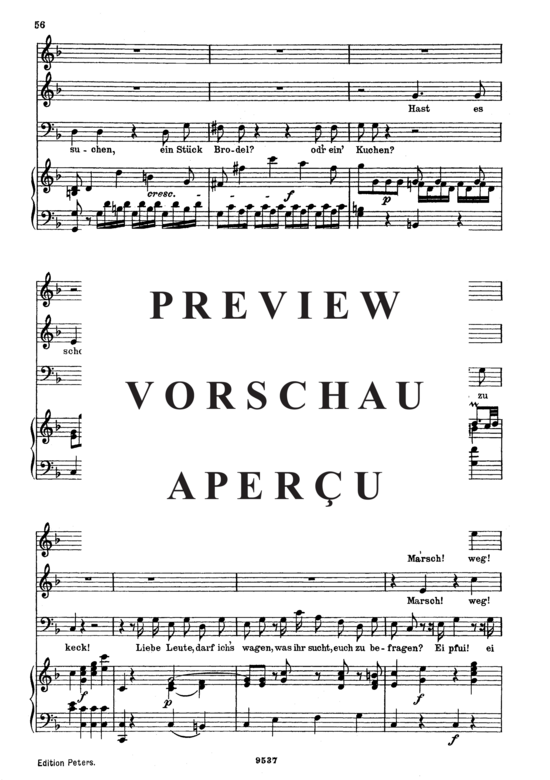 Product gallery: Page 3 of 9 Das Bandel K.441 (Terzett), , Medium Voice and Piano