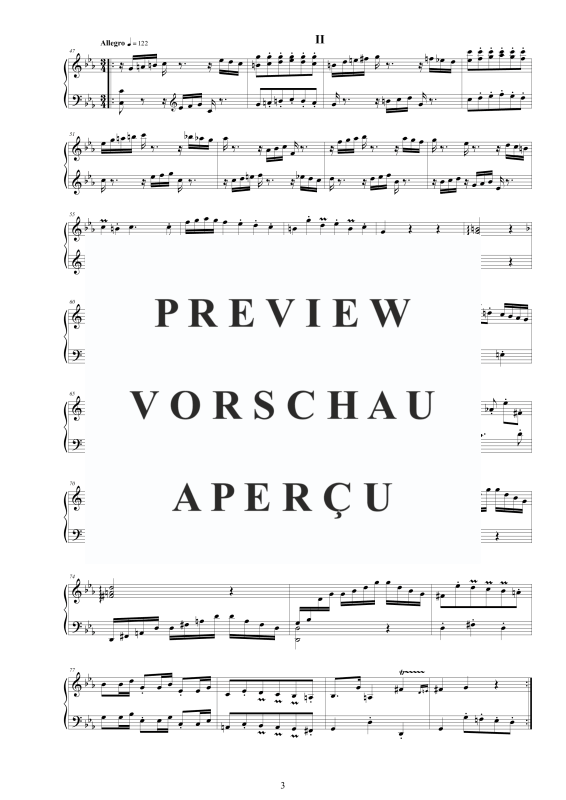 Produktgalerie: Seite 4 von 9 Cembalo Sonate Nr. 5 in C-Moll Op.4, , Cembalo/Klavier Solo