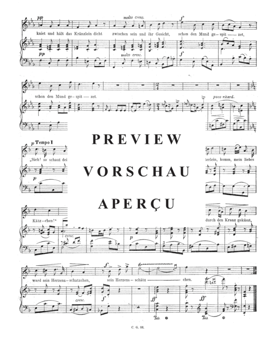 Product gallery: Page 3 of 3 Liedchen der Lurlei , , Piano and Voice
