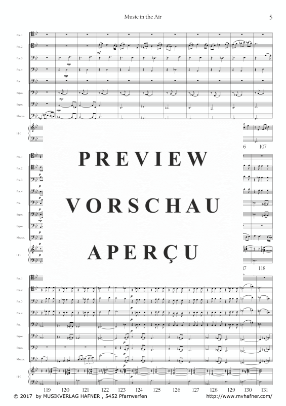 Product gallery: Page 10 of 11 Music in the Air, , (Trombone Ensemble)