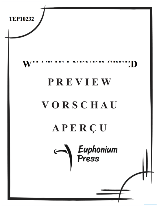 Product gallery: Page 2 of 8 What if I Never Speed , , (tuba + piano)