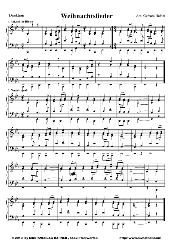 Product gallery: Page 1 of 11 Weihnachtslieder, , (large wind orchestra)