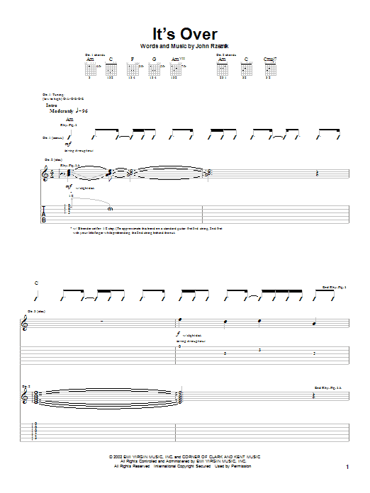 Product gallery: Page 1 of 1 It's Over, Goo Goo Dolls
