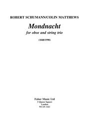 cover: Mondnacht, Robert Schumann