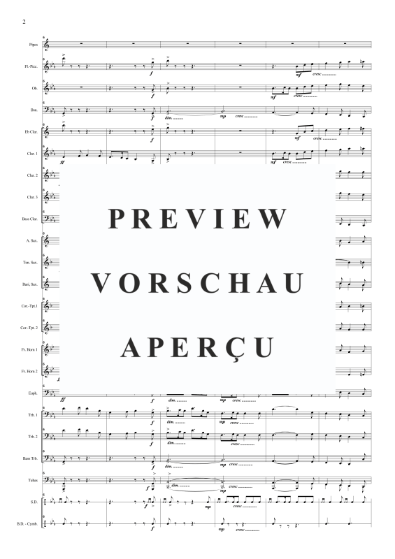 Produktgalerie: Seite 5 von 11 St. Patricks Day (band and optional bagpipes), , Concert Band und Dudelsack Solo