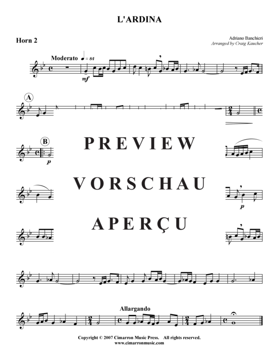 Produktgalerie: Seite 5 von 7 L'Ardina , , (Hornquartett)