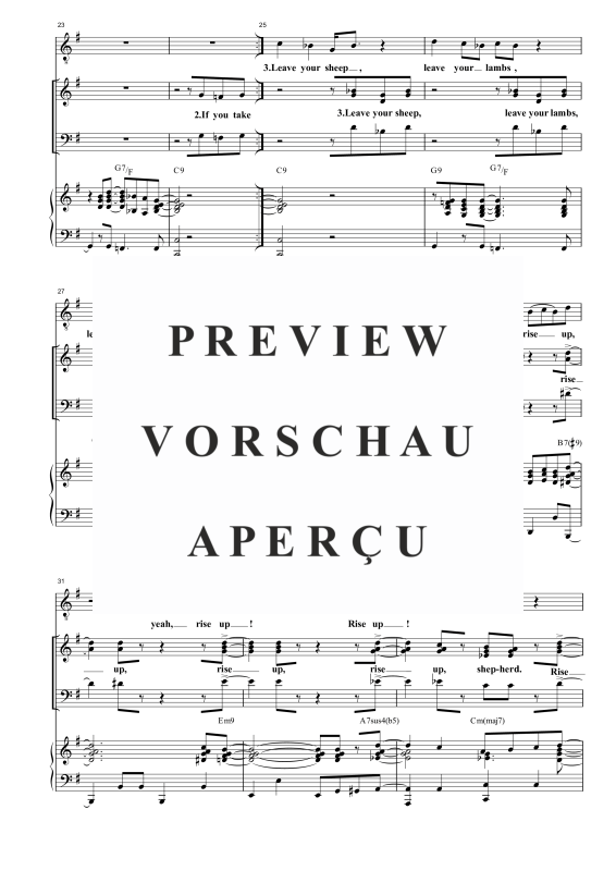 gallery: Rise Up Shepherd And Follow (Follow the Star), , Gemischter Chor SAB und Klavier