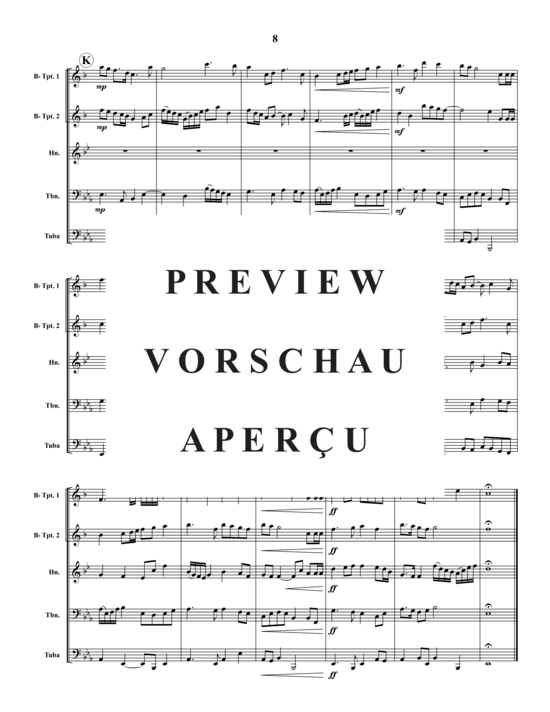 Produktgalerie: Seite 9 von 19 Coming Home , , (Blechbläser-Quintett)