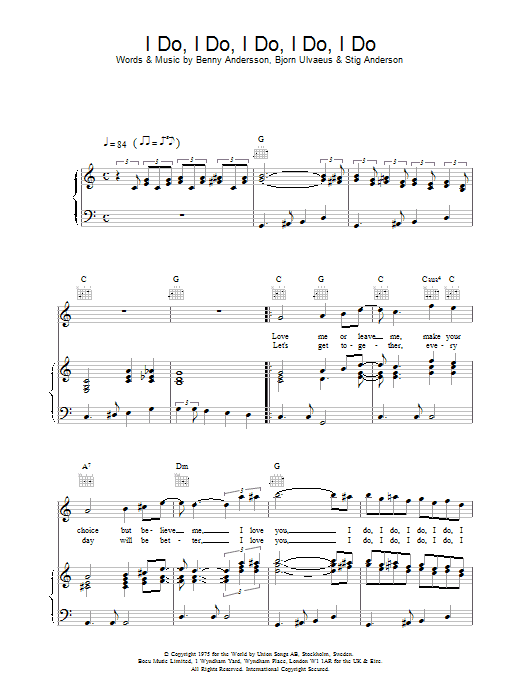 Produktbild zu: I Do, I Do, I Do, I Do, I Do