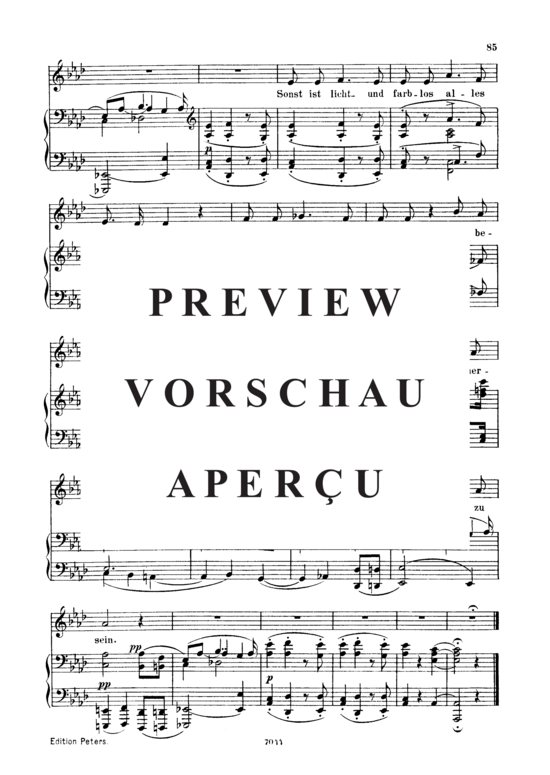 Product gallery: Page 3 of 3 Seit ich ihn gesehen, Op.42 No.1, , Low Voice and Piano