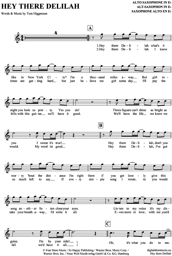 Hey there Delilah 