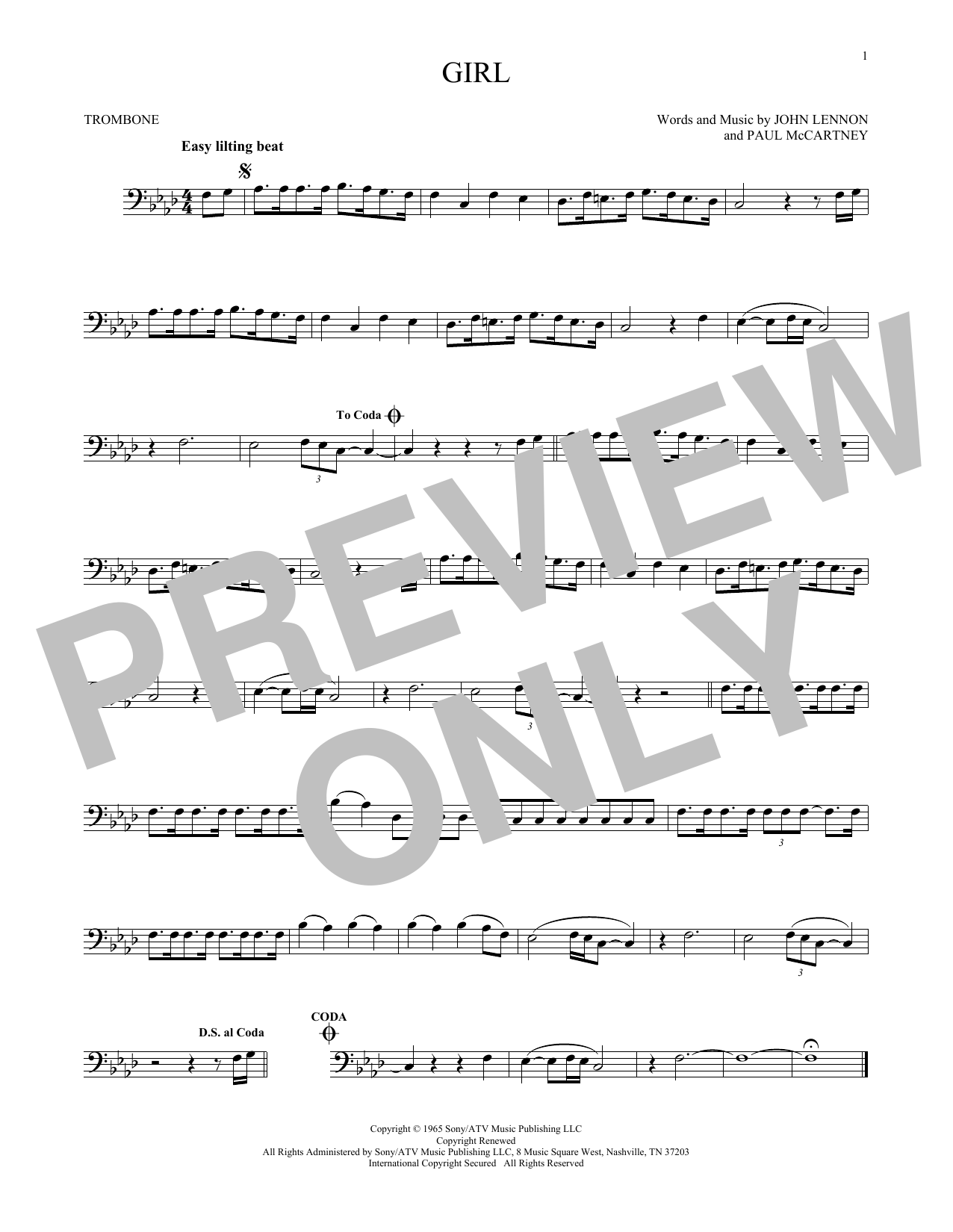 Product gallery: Page 1 of 1 Girl, The Beatles