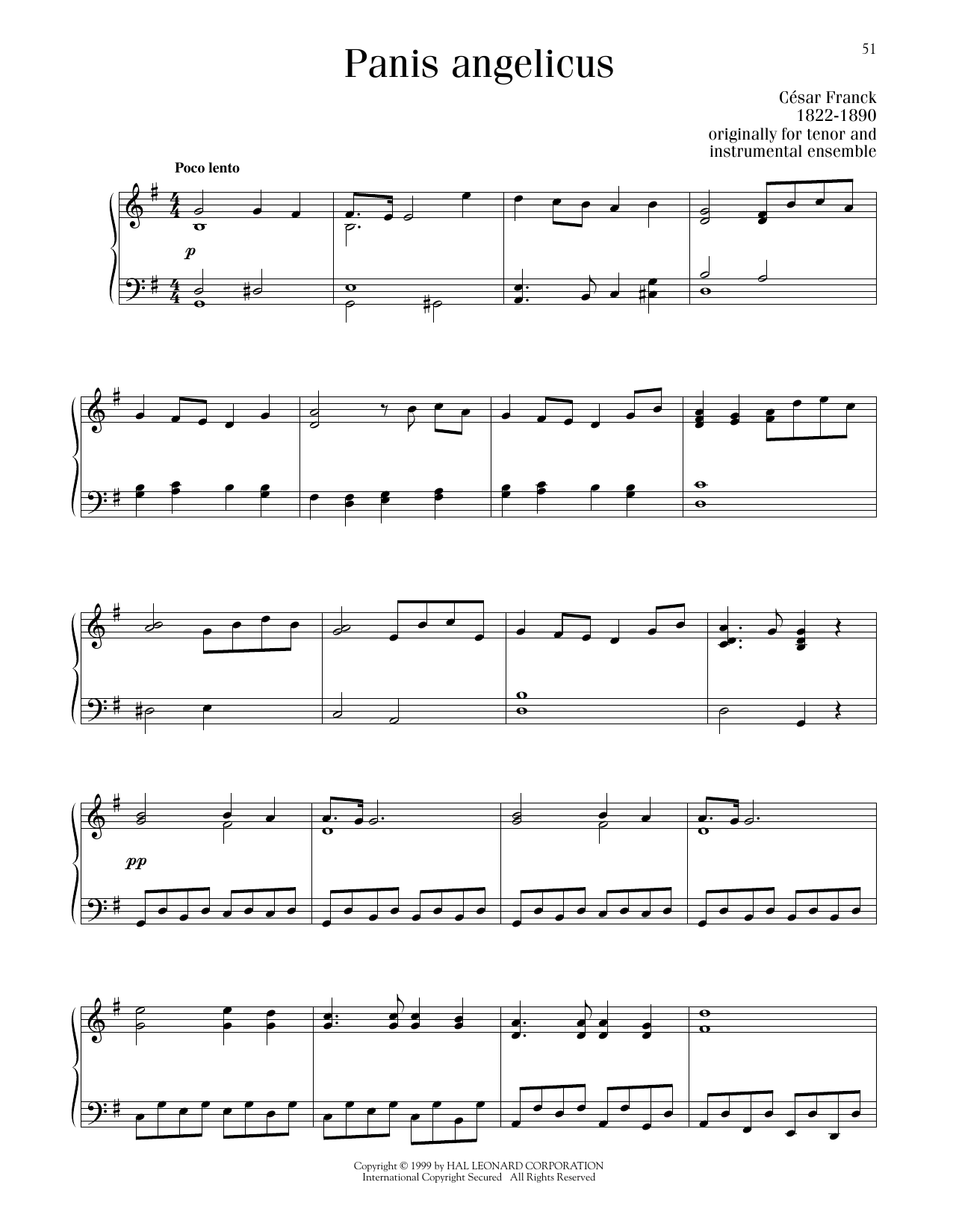 Produktbild zu: Panis Angelicus (O Lord Most Holy)