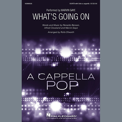cover: What's Going On (arr. Rollo Dilworth), Marvin Gaye, Chor