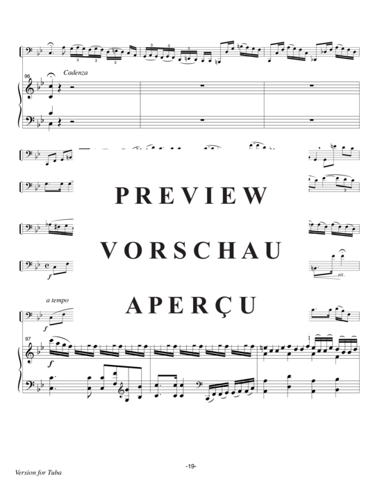 Product gallery: Page 21 of 21 Pershing Concerto , , (tuba + piano)