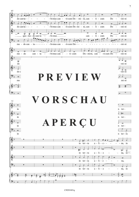 gallery: Super flumina Babylonis (Psalm 136), , Gemischter Chor 8-stimmig und BC