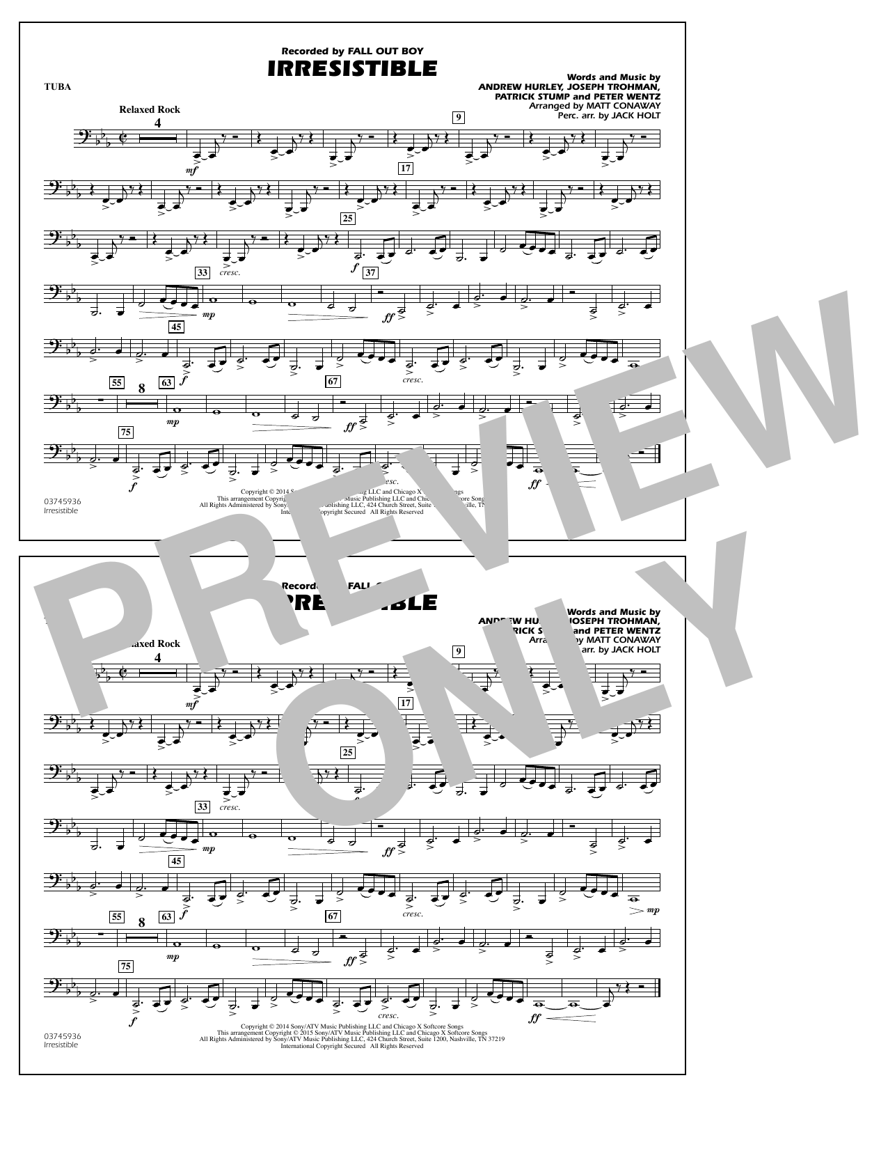 Product picture to: Irresistible - Tuba