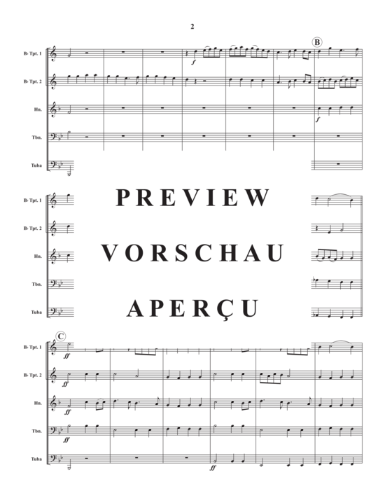 Produktgalerie: Seite 4 von 10 Sinfonia La Bergmasca , , (Blechbläserquintett)