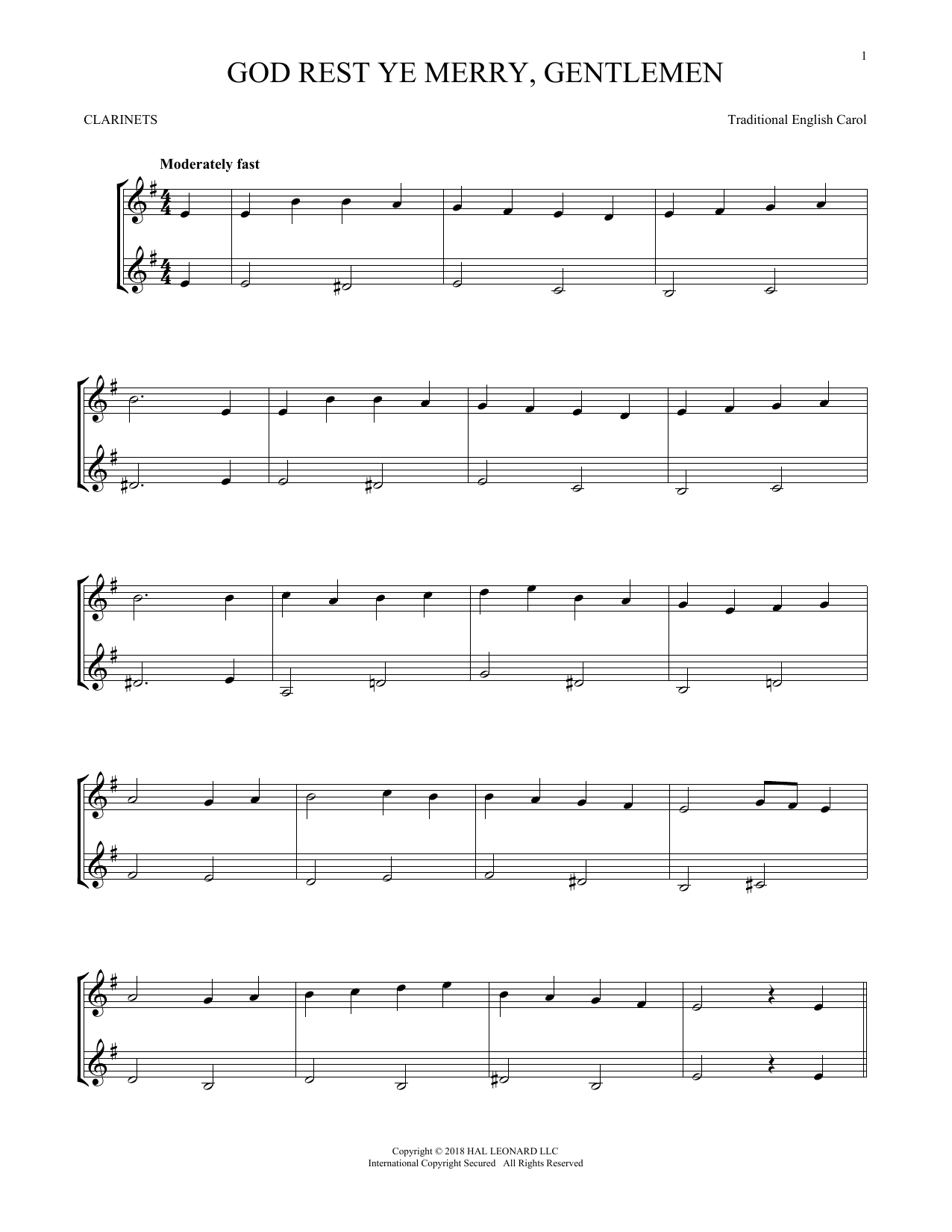 Product gallery: Page 1 of 1 God Rest Ye Merry, Gentlemen, Traditional English Carol