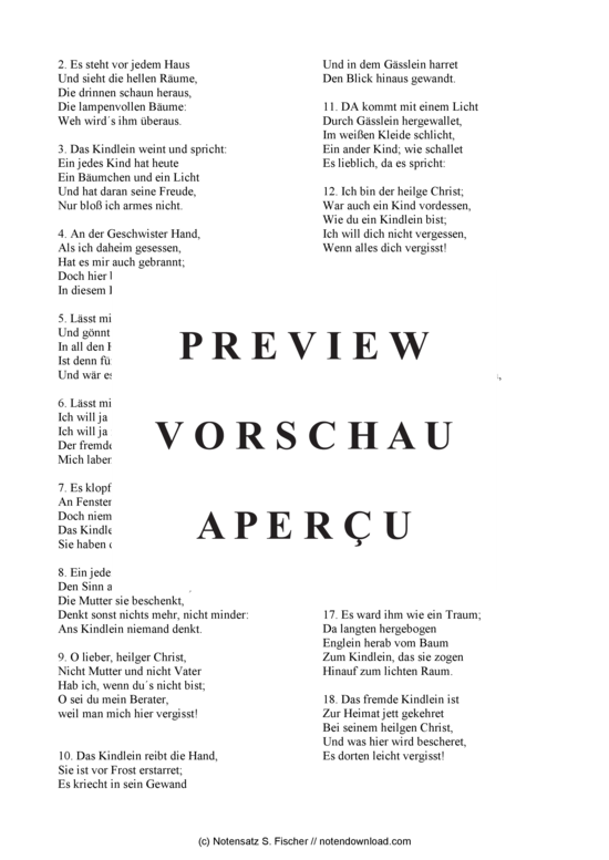 Product gallery: Page 3 of 3 Es läuft ein fremdes Kind , , (mixed choir)