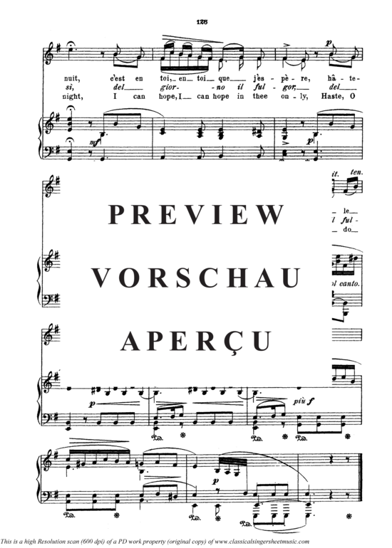 Product gallery: Page 8 of 8 O notte dea del mistero, Parisotti, Alessandro, Medium Voice and Piano