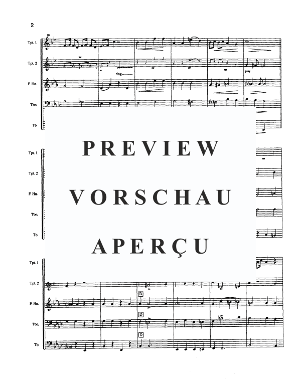 Produktgalerie: Seite 5 von 11 Hello, Frisco!, , Blechbläser Quintett