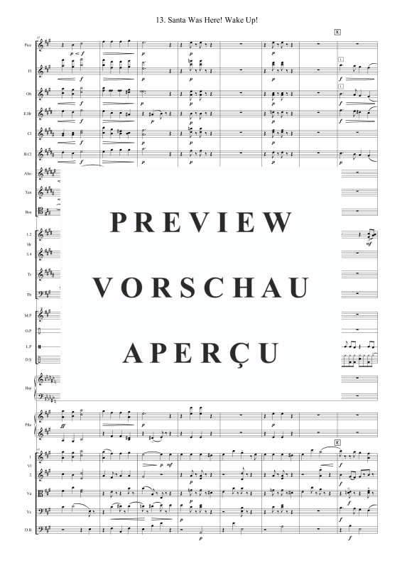 Produktgalerie: Seite 8 von 11 Santa Was Here! Wake Up!, , Sinfonie Orchester